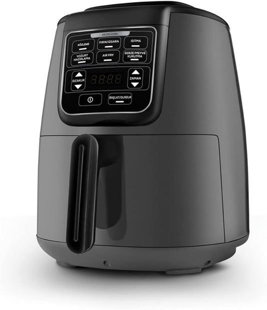 Karaca Air Pro Cook Köz XL Airfryer Space Gray Black